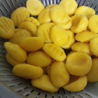 インカのめざめという黄色いジャガイモを使って作りました。
美味しくできました。